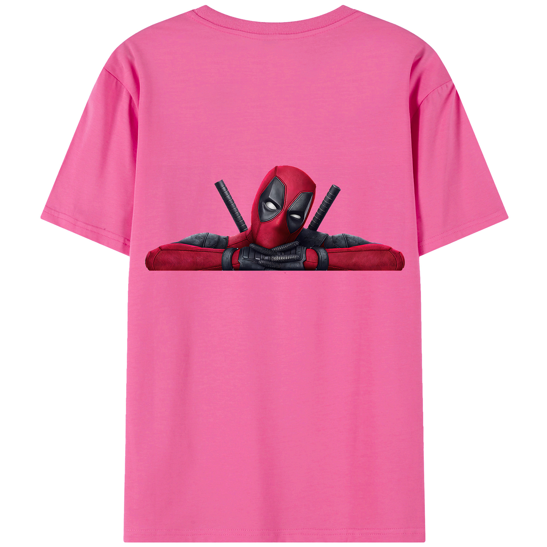 （画像用） Deadpool デッドプール レディース半袖Tシャツ(バックプリント)